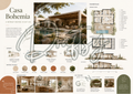 Architectural Poster Template - Casa Bohemia A3