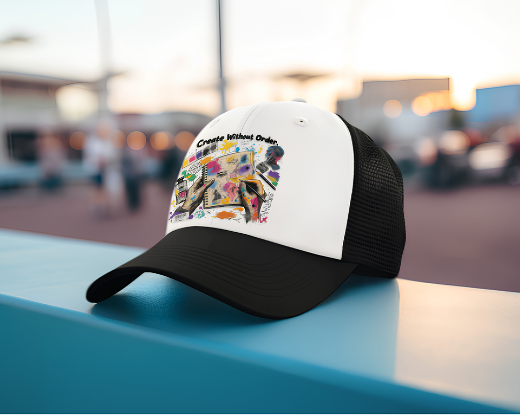 Create Without Order - Two-Tone Trucker Cap