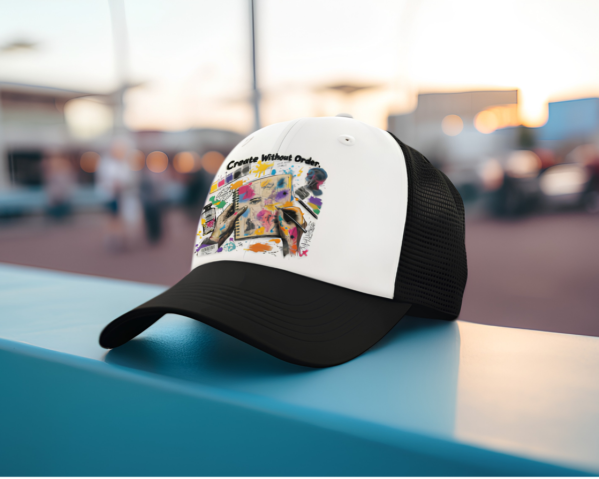Create Without Order - Two-Tone Trucker Cap