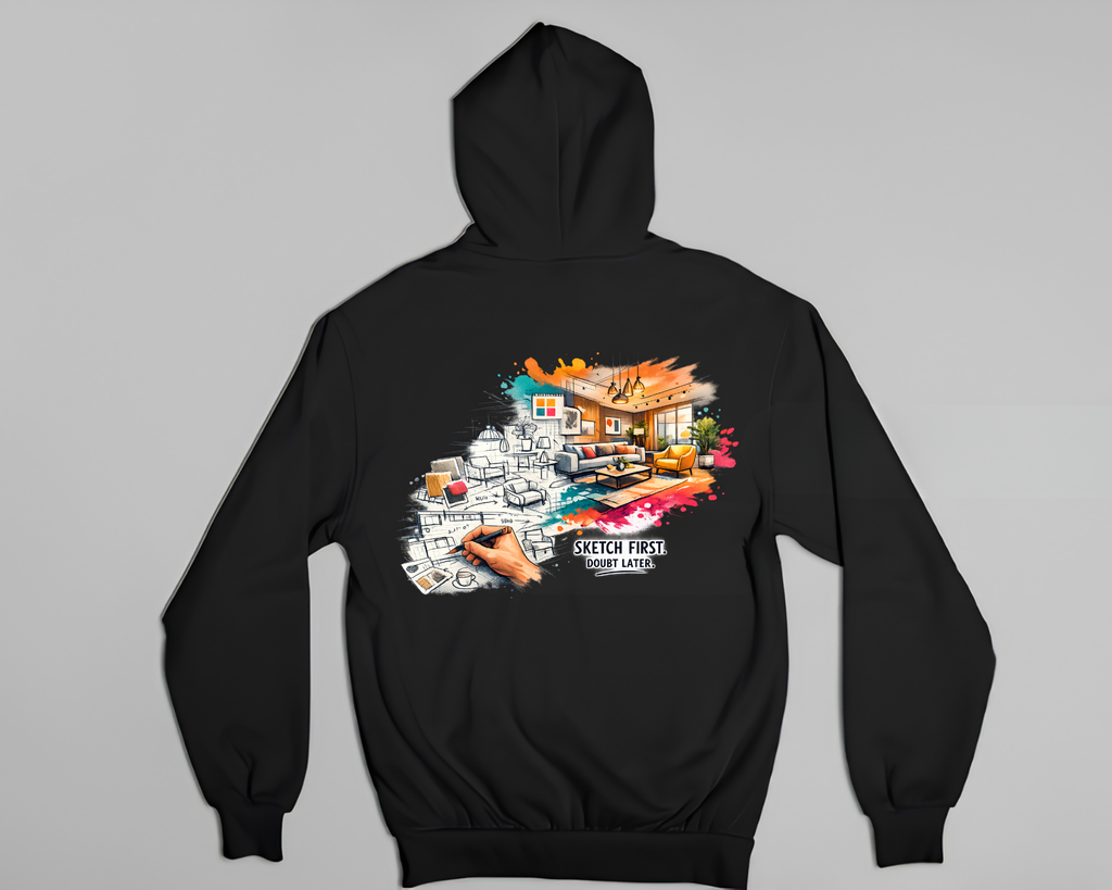 Sketch First, Doubt Later - Hoodie