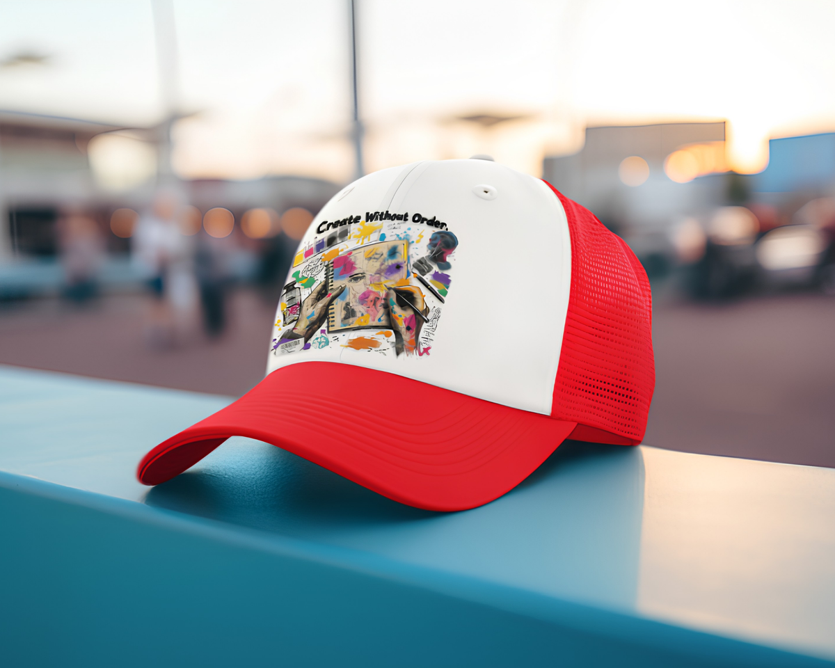 Create Without Order - Two-Tone Trucker Cap